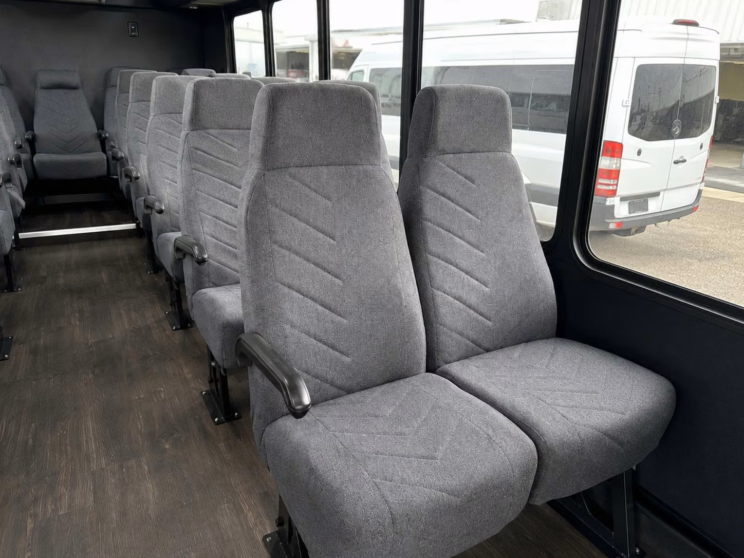 20 passenger minibus inside