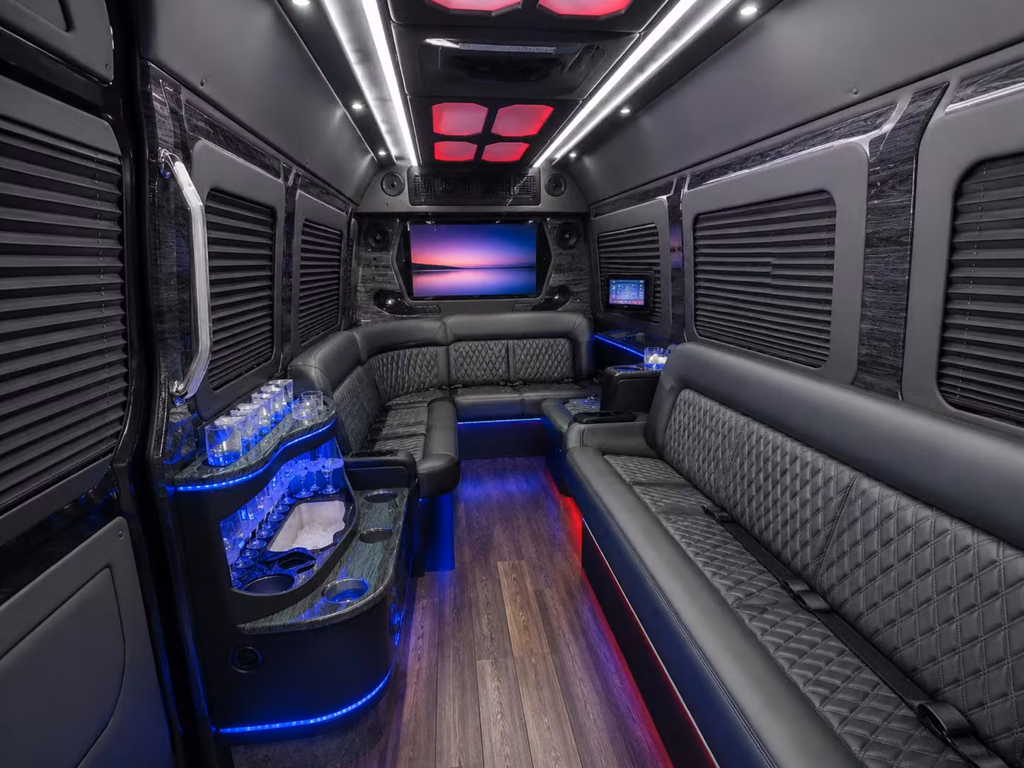 sprinter limousine inside