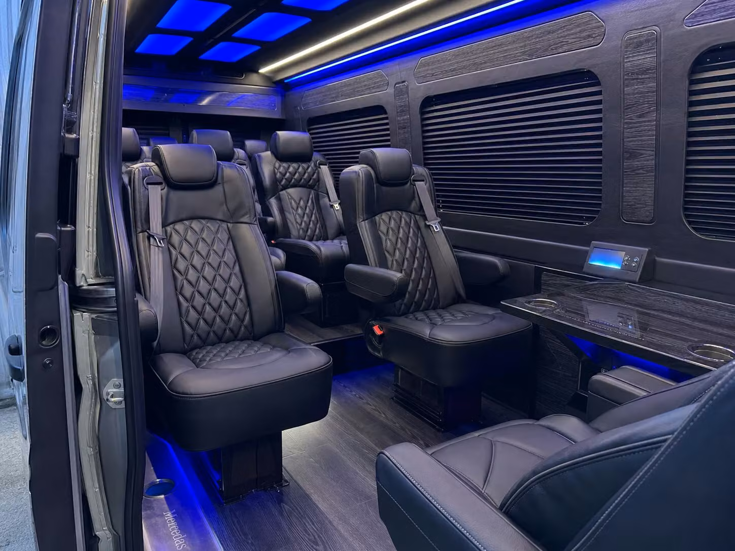 sprinter van transportation for groups and events across irvine
