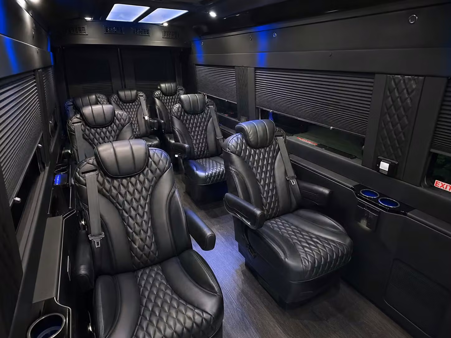 sprinter van with driver interior